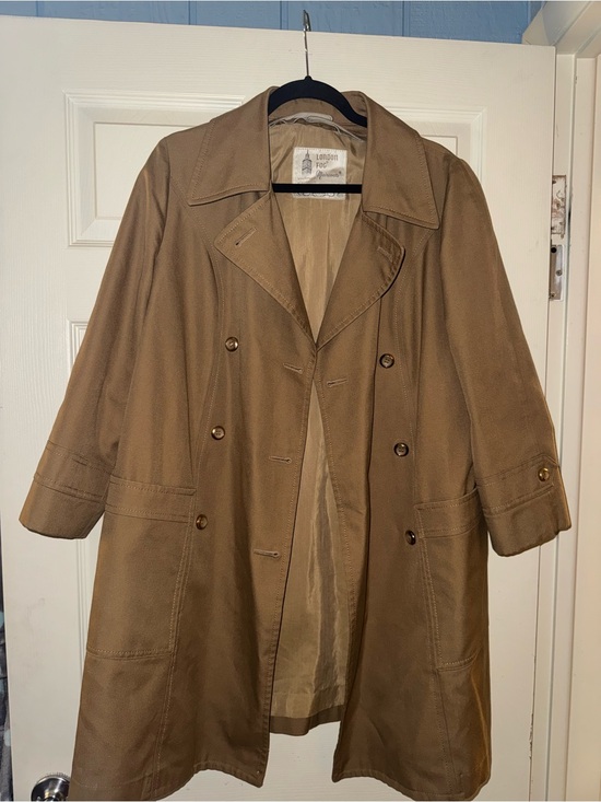 London Fog Jackets & Blazers - London Fog Tan Trench Coat